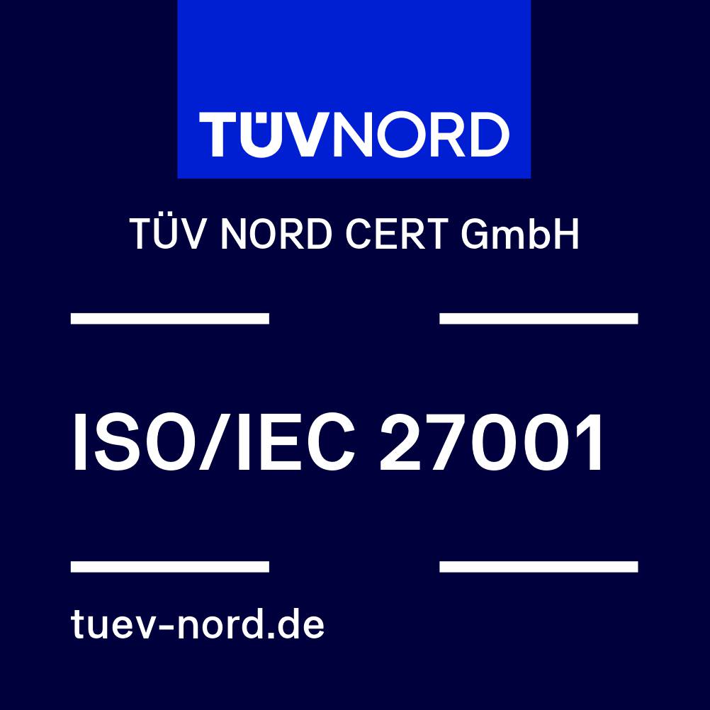 ISO 27001 Certifikat